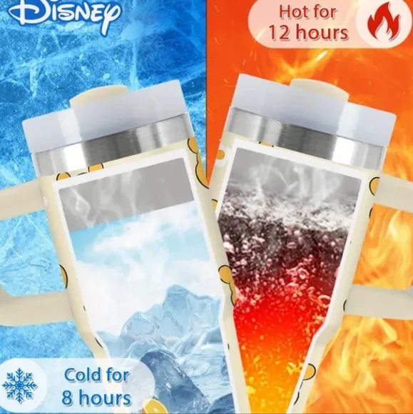 Disney Winnie the Pooh Travel Mug Stainless Steel 14 Oz - Picture 2 of 4